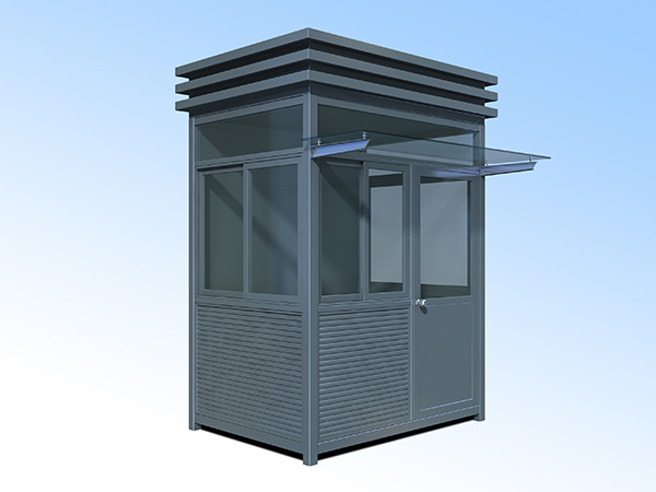 1.5x2.0钢结构岗亭